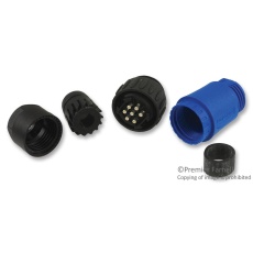 【C016 30H006 100 10..】CIRCULAR CONNECTOR PLUG 6+E WAY CABLE