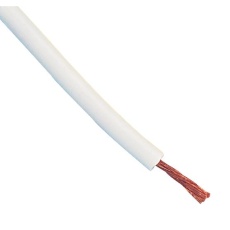 【61.7607-29 25M】WIRE SILIVOLT-1V WHITE 25M