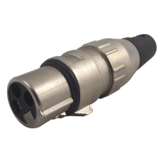 【700-0300】SOCKET XLR FREE 3POLE