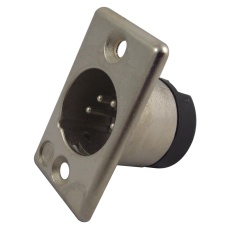【703-0400】PLUG XLR PANEL 4POLE