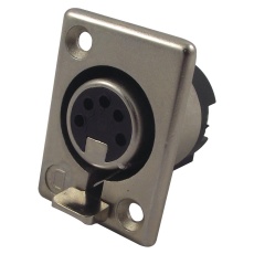 【702-0500】SOCKET XLR PANEL 5POLE