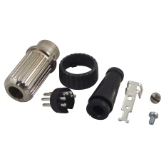 【592-0501】PLUG DIN LOCKING 180DEG 5PIN