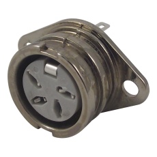 【593-0400】SOCKET DIN LOCKING 4PIN