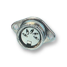 【593-0600】SOCKET DIN LOCKING 6PIN