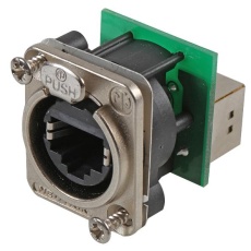 【NE8FDP】FEED THROUGH RJ45