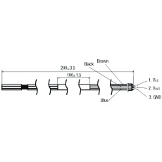 【D6F-CABLE2】CABLE FOR D6F03A3000