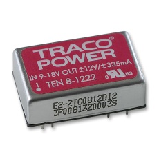 【TEN 8-1222】CONVERTER DC/DC 8W +/-12V