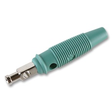 【930727104】PLUG 4MM BUNCH PIN GREEN PK5 BUELA