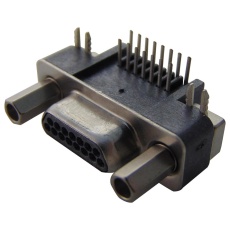 【0836129020】PLUG MICRO D PCB R/A 15WAY