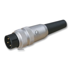 【SV30】PLUG DIN STRAIGHT 3WAY