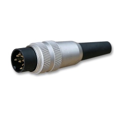 【SV80】PLUG DIN STRAIGHT 8WAY