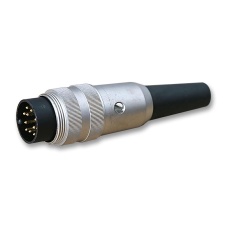 【SV120】PLUG DIN STRAIGHT 12WAY