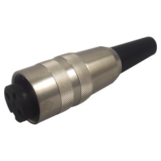 【KV30】SOCKET DIN STRAIGHT 3WAY