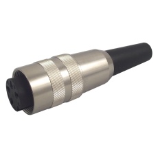 【KV40】SOCKET DIN STRAIGHT 4WAY