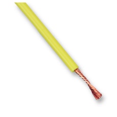 【60.7180-24】WIRE TPE YELLOW 0.5MM 25M