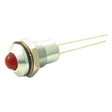 【190403IP】LED INDICATOR 8MM SATIN RED