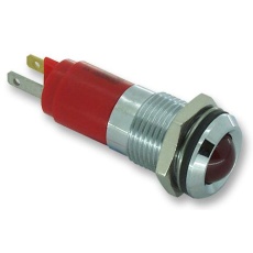 【192A0250】LED INDICATOR 12V MEGA RED