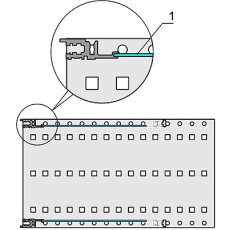 【24561-052】COVER PLATE 84HP 220MM PK2