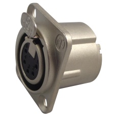 【NC5FD-LX】SOCKET XLR 5POLE