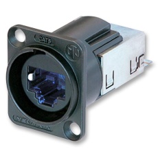 【NE8FDY-C6-B】SOCKET IDC BLACK ETHERCON CAT6