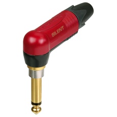 【NP2RX-AU-SILENT】PLUG 1/4inch JACK 90DEG 2POLE