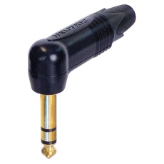 【NP3RX-B】PLUG 1/4inch JACK 90DEG 3POLE