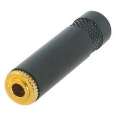 【NYS240BG】SOCKET 3 5MM JACK BLACK 3POLE