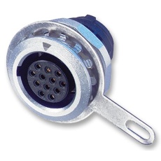 【MRF12】SOCKET PANEL MOUNT 12POLE