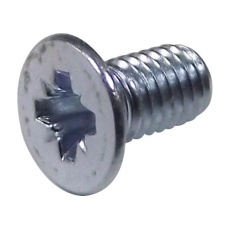 【M516 KRSTMCZ100-】SCREW POZI CSK STEEL BZP M5X16