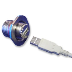 【USBF TV 71 N】USB ADAPTOR 2.0 TYPE A-TYPE A IP67