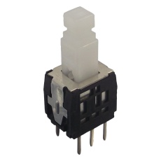 【SPPH410100】SWITCH DPDT 0.1A 30VDC THT LATCHING