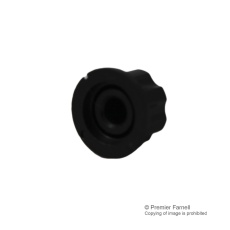 【CF-X4-M-T18】KNOB PLASTIC 20MM AL CAP