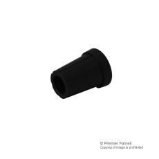 【CP-AA15-180D/B6】KNOB 15MM BLACK 6MM DIA SHAFT