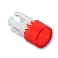 【19-931.2】LENS ROUND RED