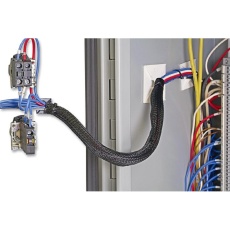 【SE25PSC-TR0】SLEEVING BRAID NO FRAY 6.4MM 61M