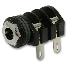【S4BNB】SOCKET 1/4inch JACK SWITCHED 2POLE