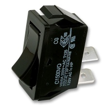 【C1500VQASG】ROCKER SWITCH SPST BLACK