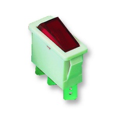 【C5503FQNAE】ROCKER SWITCH SPST ILLUM RED
