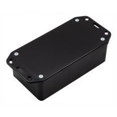 【BIM2004/IP-BLK】BOX ABS BLACK 140X65X40MM