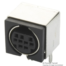 【4850.2950】SOCKET MINI-DIN PCB 9POLE
