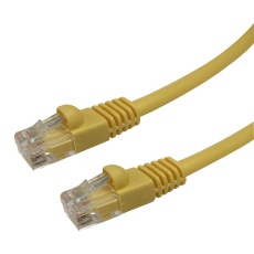 【2965-0.75Y】PATCH LEAD CAT5E YELLOW 0.75M