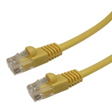 【2965-10Y】PATCH LEAD CAT5E YELLOW 10M