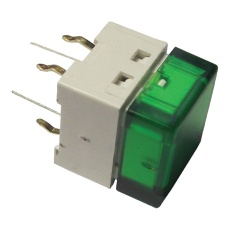 【B3W-9000-G1G】SWITCH ILLUMINATED PCB GREEN