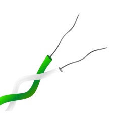 【WK-200X100】WIRE THERMO K PTFE 1/0.2 100M