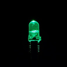 【BL304G6CA3C02】LED(3mm・緑・高輝度・集光・3.2V・3000mcd)