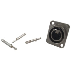 【NC3FD-LX-HA】XLR SOCKET FEMALE 3-POLE CRIMP