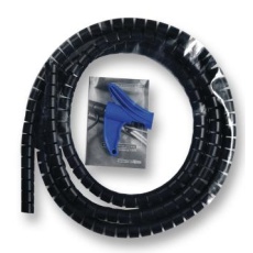 【HWPP16 BLACK】SLEEVING SPIRAL 16MM BLACK 25M