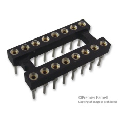 【16-3518-10】SOCKET DIP 16WAY