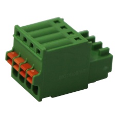 【ASP0510406】TERMINAL BLOCK PLUGGABLE 4POS 20AWG