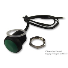 【IRR3F432】SWITCH NO ROUND GRN IP67